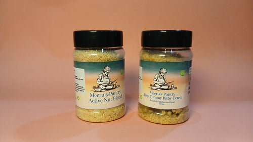 Active Nut Blend & Tiny Tummy Baby Cereal,Trial Pack of 2- 15% OFF